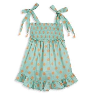 Zimmermann Kids Girl's Kirra Tie-Shoulder A-Line Dress